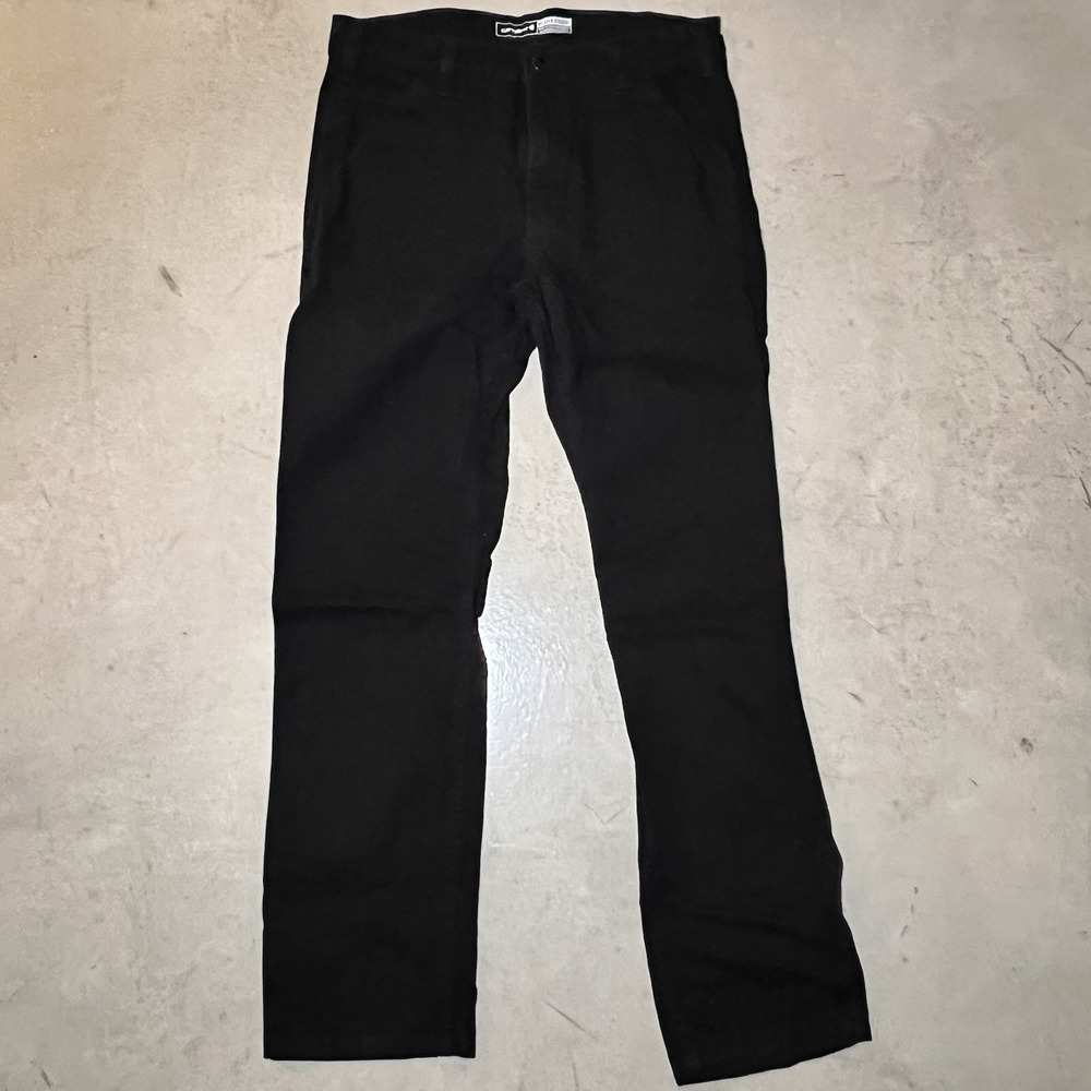 Carhartt Pants Mens 32x32 Relaxed Fit Canvas Work Black Straight Leg